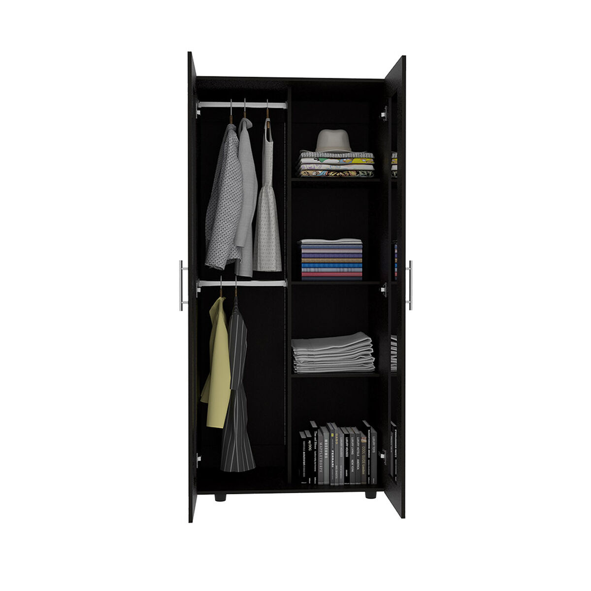 Clóset TuHome Z-80 2 Puertas con Espejos