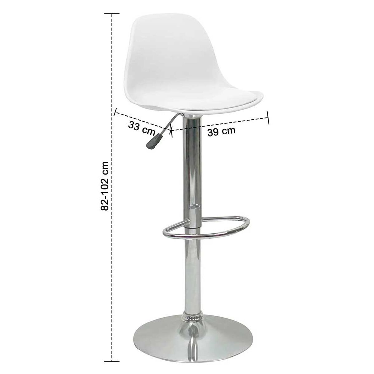 Pack de 2 Sillas Novahus Orlando Blanco