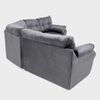 Almore Sofá Seccional Belen 3 cuerpos Gris 210x90CM