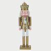 Figura Cascanueces Dorado 38 Cm