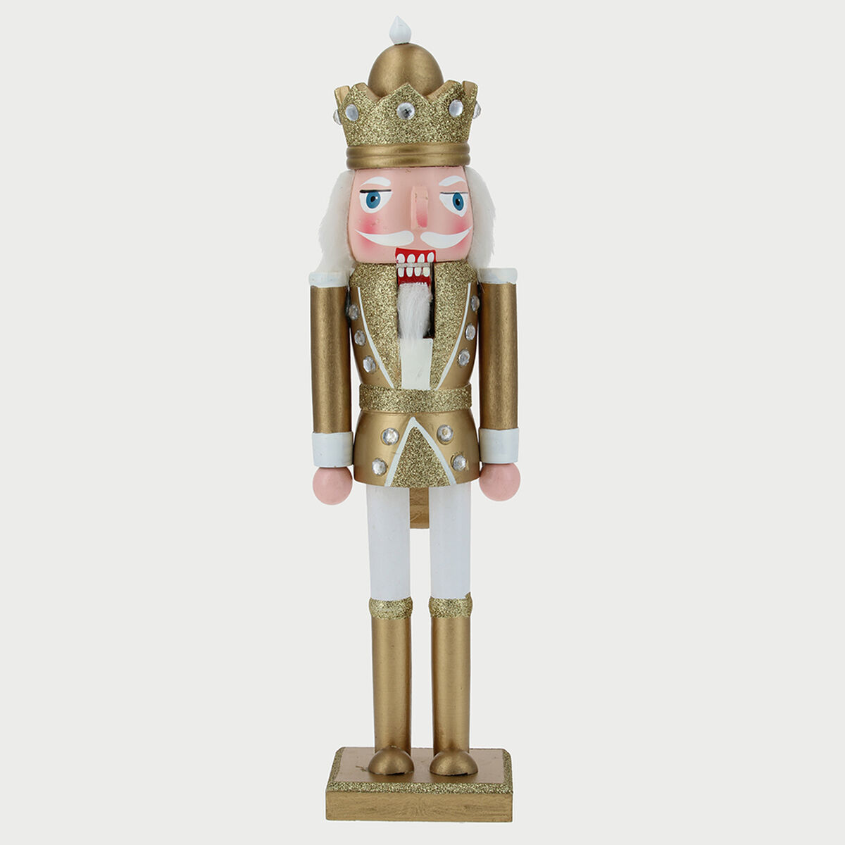 Figura Cascanueces Dorado 38 Cm