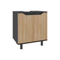 Mueble para Lavamanos Tuhome Marlo Wengue Fresno Europeo