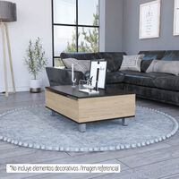 Mesa de Centro TuHome 5G-2 Rovere/Wengue