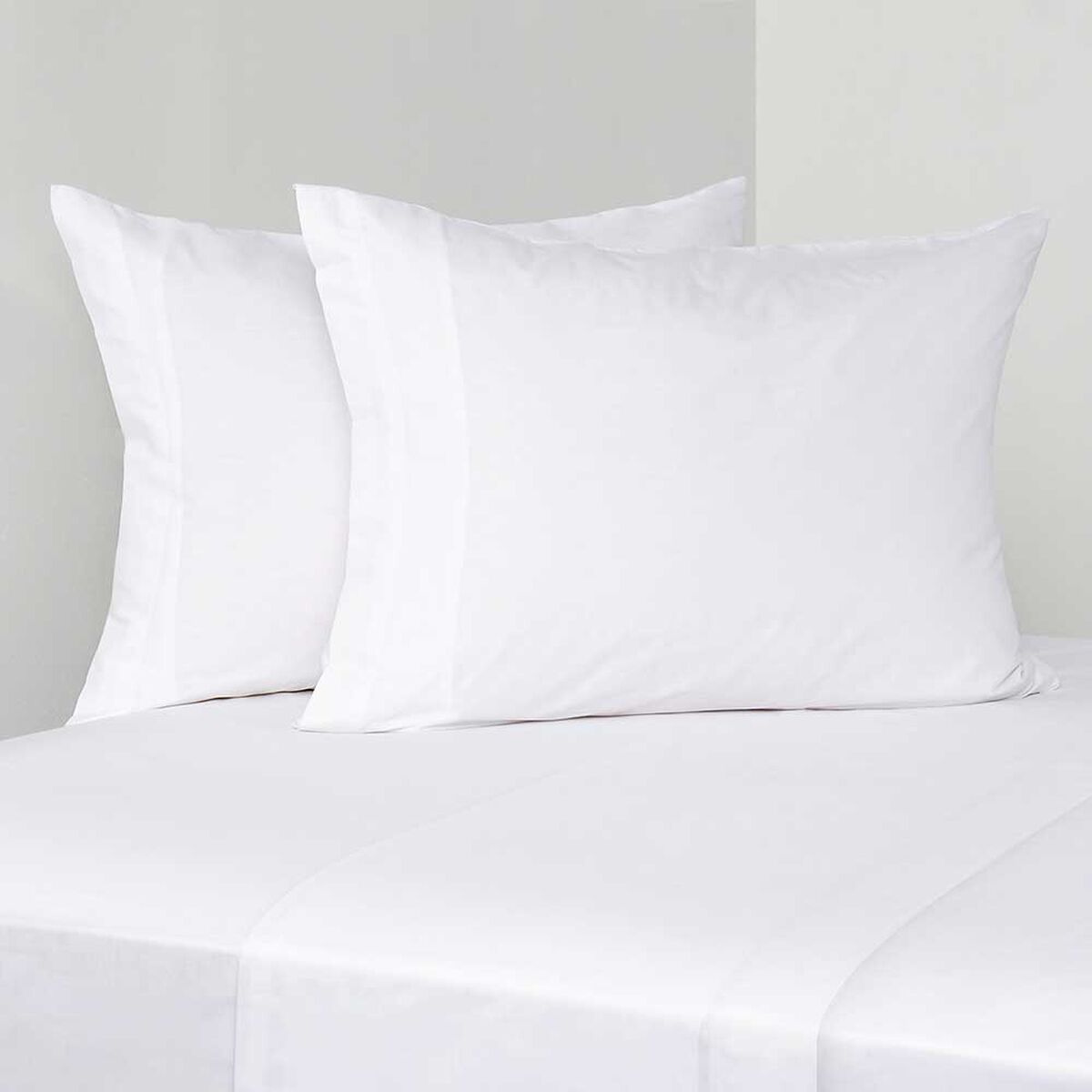 Juego de S&aacute;banas CannonS&uacute;per King 500 Hilos Pipping White