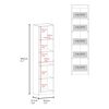 Vitrina Tuhome Home E6 1 P Blanco