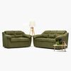 Juego de Living Cabsur Asturias 5 Cuerpos Verde