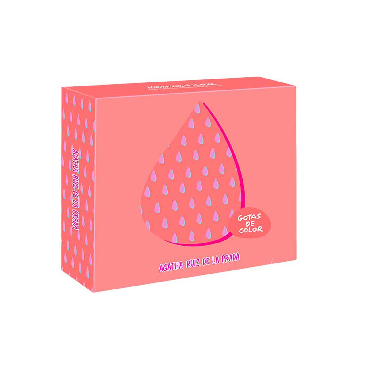 Set Perfume Agatha Ruiz de la Prada Mujer Gotas de Color EDT 50 ML + Lip & Cheek Stick