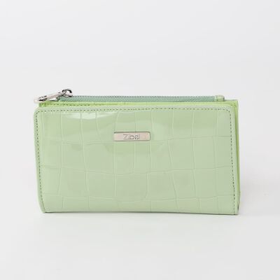 Billetera Ecocuero Verde Zibel