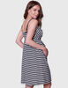 Camisa de Dormir de Algodón Maternal Mujer Baziani