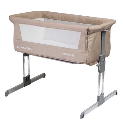 Cuna Colecho Ajustable Beige Bebesit