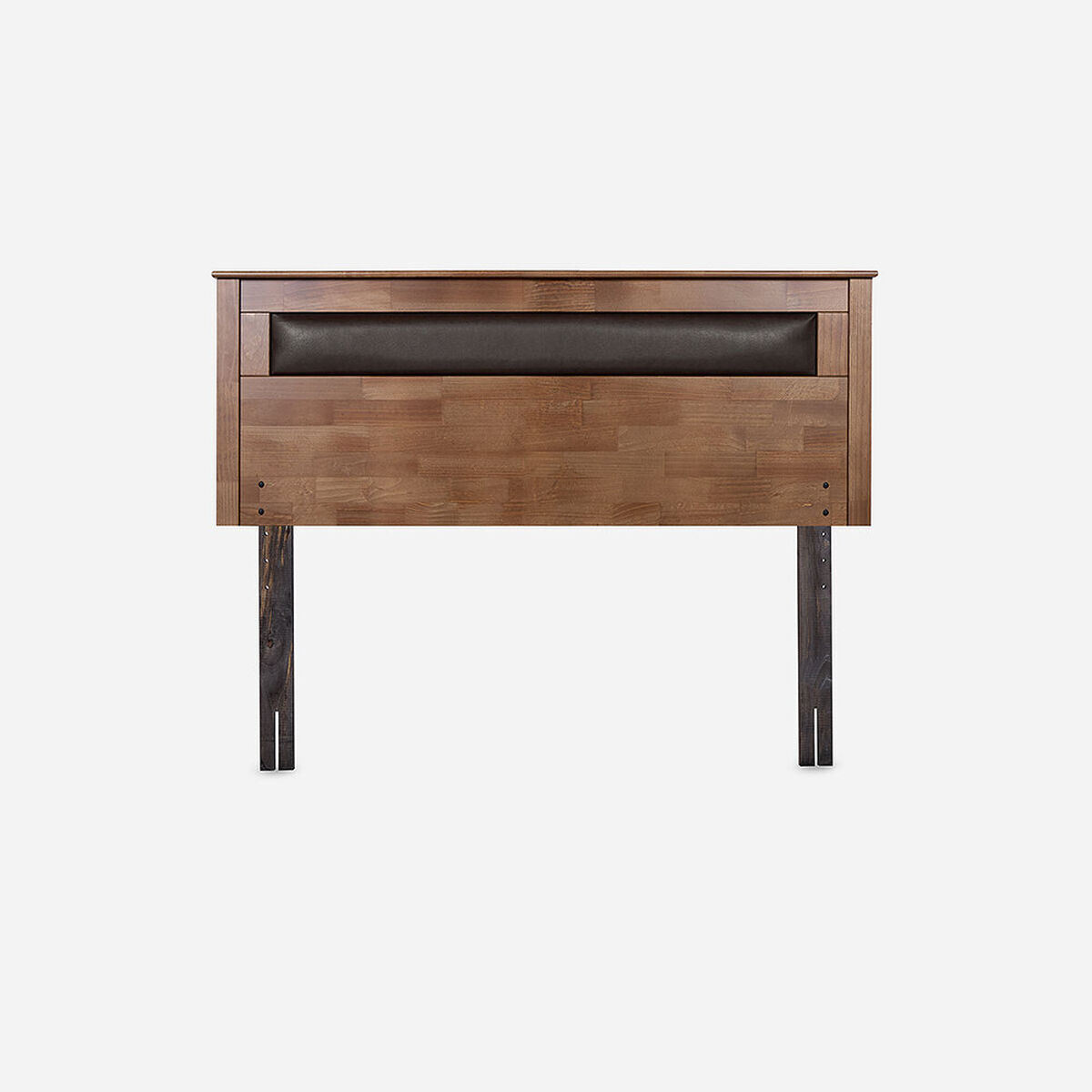 Cama Europea Rosen 2 Plazas Art 4 + Respaldo Ferrara Chocolate