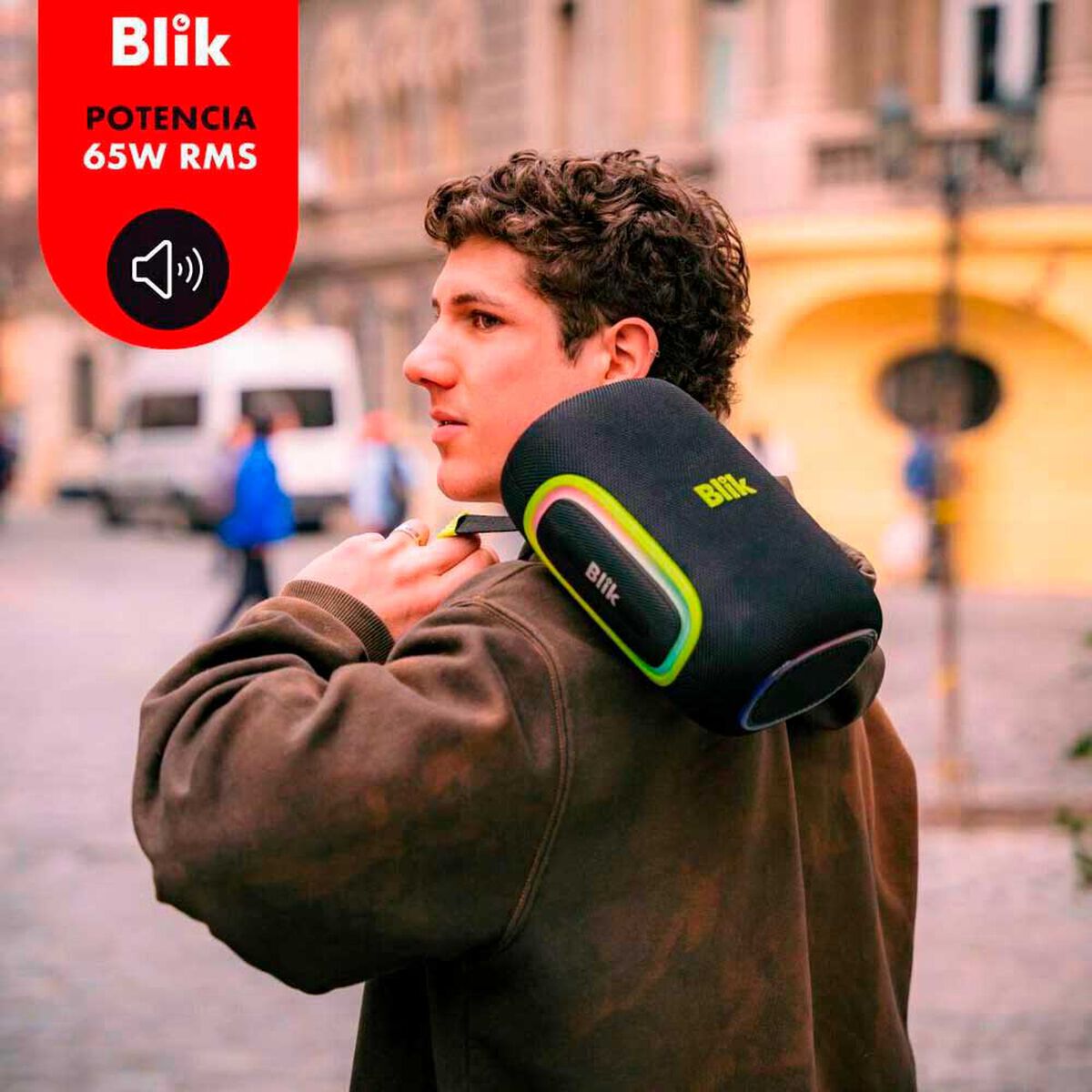 Parlante Bluetooth Blik Hype-U3 Negro