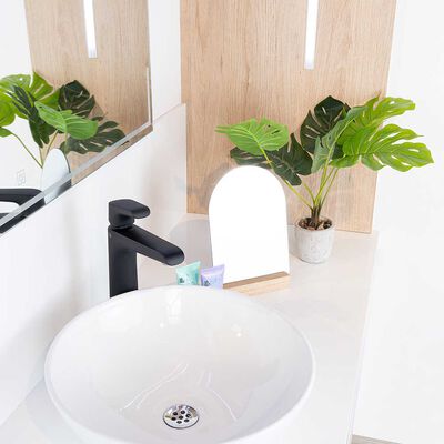 Imagen 2 del producto Espejo Redondo TuHome Noruega 25 x 18 cm