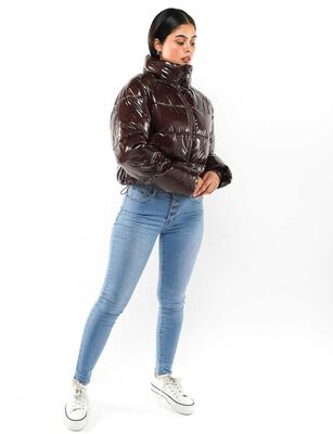 Imagen 2 del producto Parka Puffer Mujer Icono Cafe
