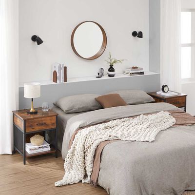 Imagen 2 del producto Velador TuHome Metalwood 1 Cajón