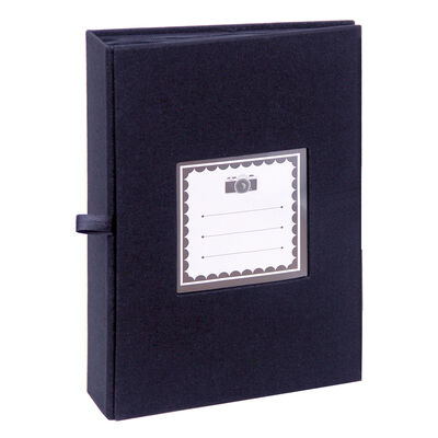 Álbum Vgo Tela con Ventana Azul 200 Fotos