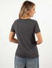 Polera Con Estampado Manga Corta Mujer Icono