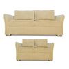 Juego de Living Elegant Detail Atlanta Sof&aacute; 3 Cuerpos + Sof&aacute; 2 Cuerpos Beige