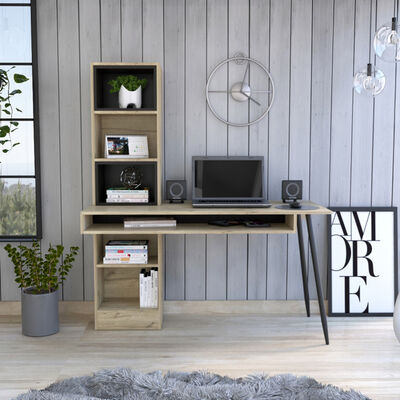 Imagen 1 del producto Escritorio TuHome Brunatti 130 Duna/Wengue