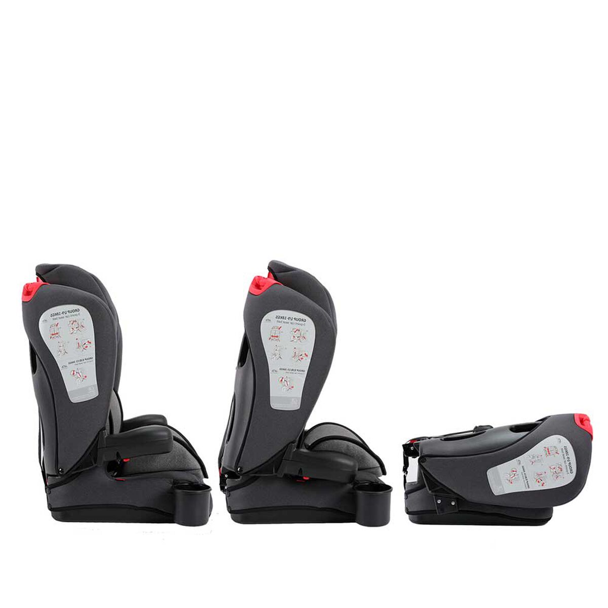 Silla de Auto Butaca Isofix SmartFix Negra Bebesit