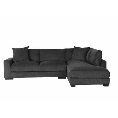 Imagen 1 del producto Sofá Seccional Derecho Casanova Francia 4 Cuerpos Negro