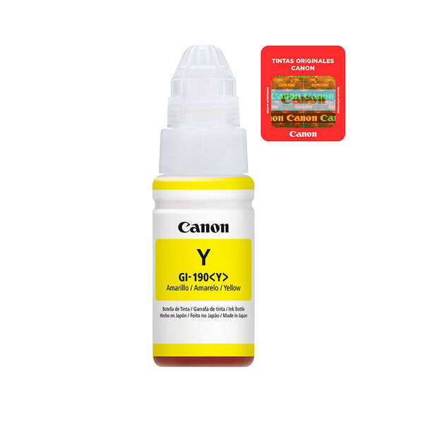 Tinta Botella Canon GL-190 Yellow