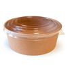 Envase Bowl con tapa Pet De Gaune 1300 ML 50 Unidades