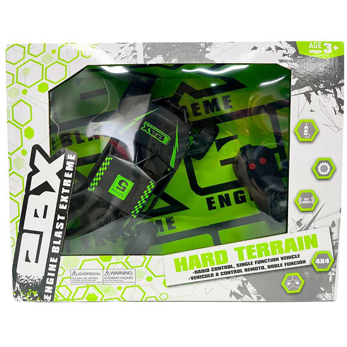 Vehiculo Rc Ebx Hard Terrain