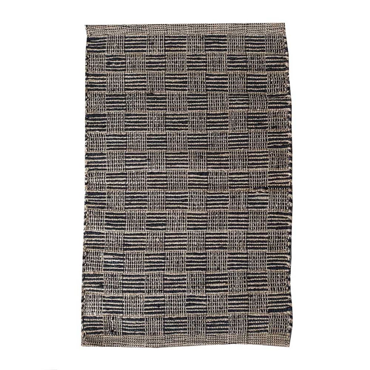 Bajada de Cama Idetex Tibet 90 x 60 Negro