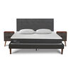 Cama Europea CIC 2 Plazas New Ortopedic + Respaldo Eufrates + 2 Veladores + Almohadas + Plumón