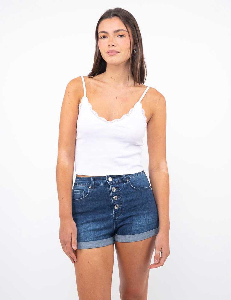 Polera Sin Mangas Mujer Icono