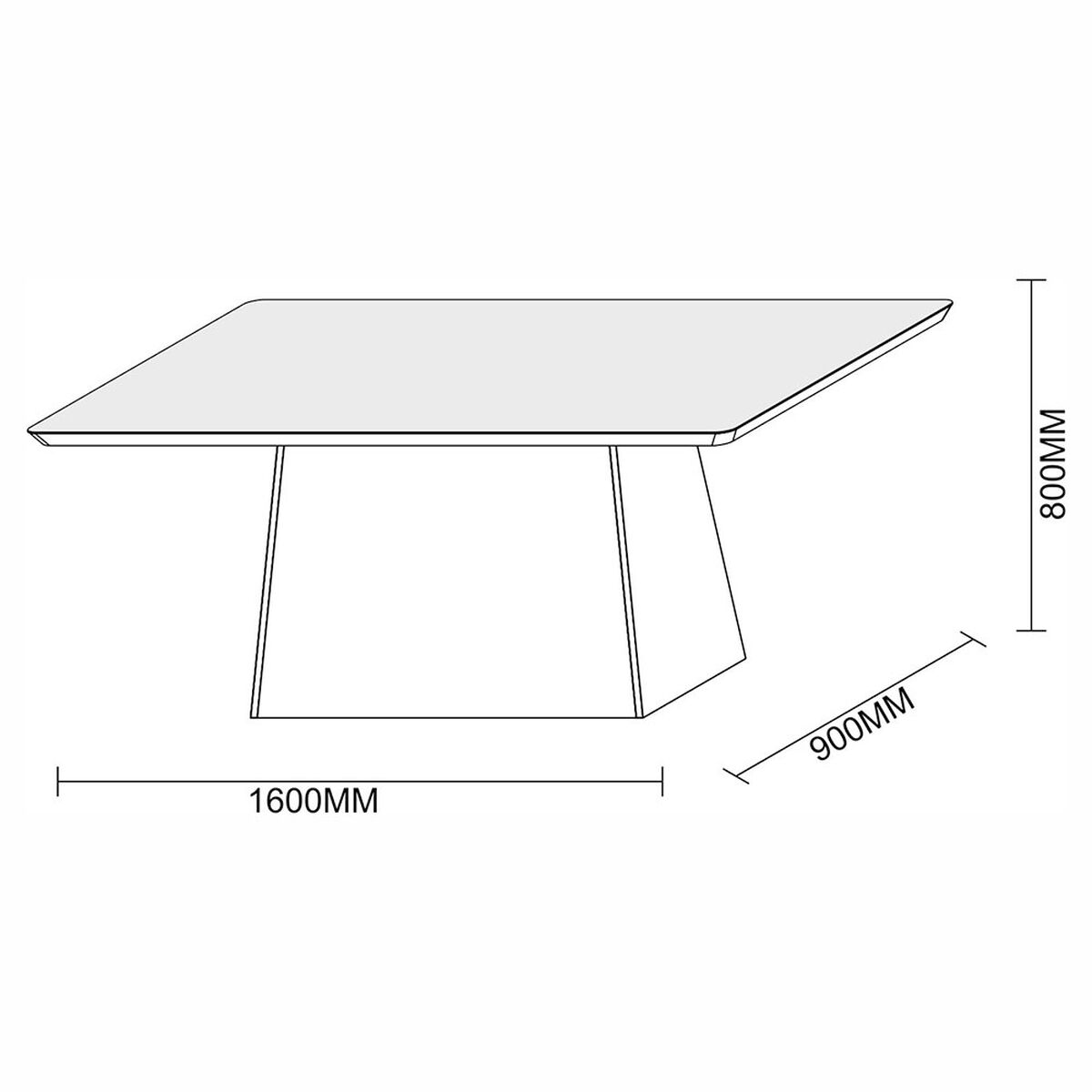 Juego de Comedor Jdo & Design Amanda 6 Sillas Castaño Oscuro 