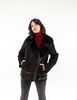 Chaqueta Aviadora Terciopelo Plush Mujer Zibel