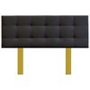 Combo Cama Europea Prelude Radiant 2 Plazas Normal + Respaldo Urban Marengo + Cubre Colchón