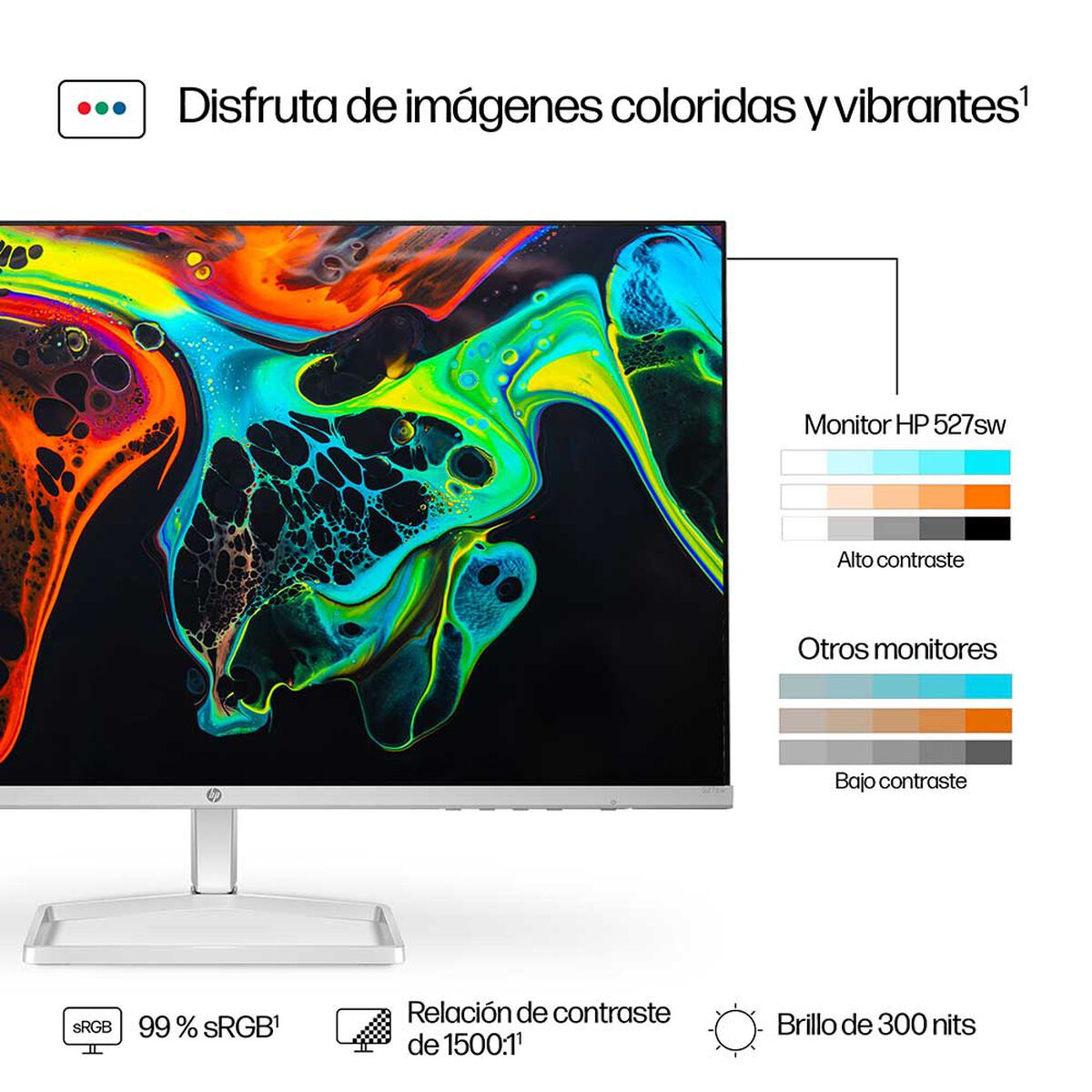 Monitor HP 27" 1920 x 1080 (FHD)