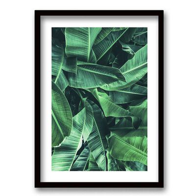 Cuadro Decorativo Retela Tropical Banana 50 x 35 cm