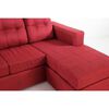 Sof&aacute; Modular Kea Rodas 3 Cuerpos Rojo