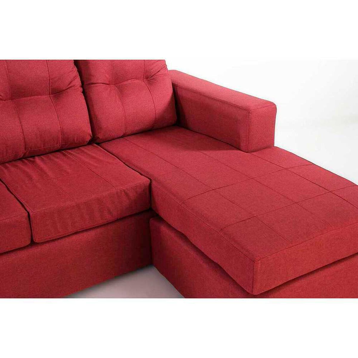 Sof&aacute; Modular Kea Rodas 3 Cuerpos Rojo