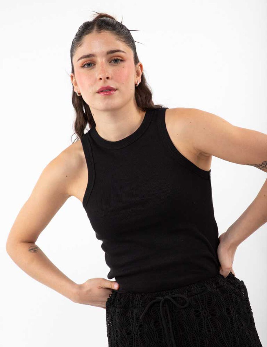 Polera Sin Mangas Mujer Icono