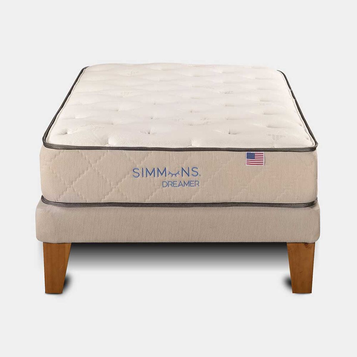 Cama Europea Simmons 1,5 Plazas Dreamer