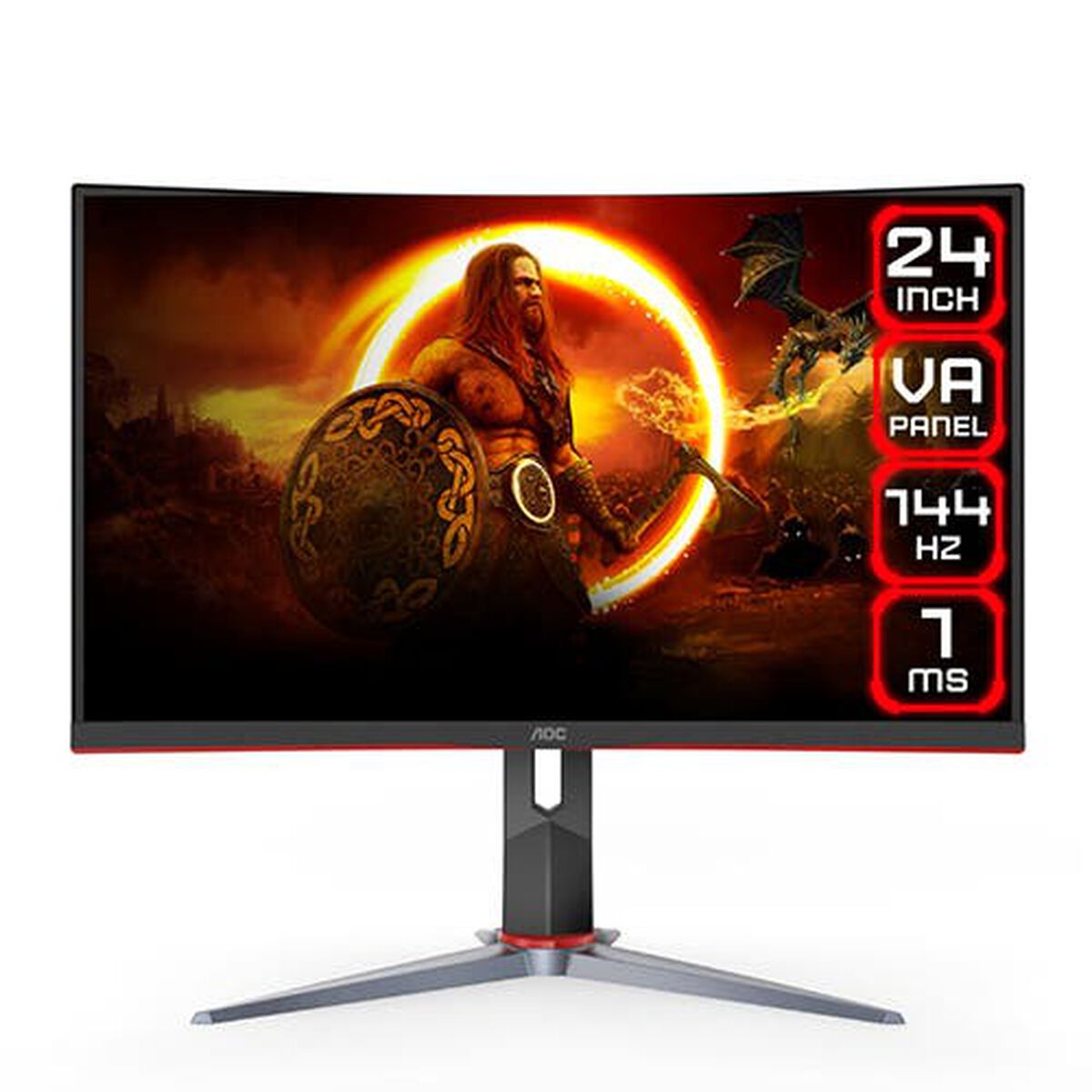 Monitor AOC C24G2 24"
