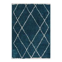 Alfombra Idetex Shaggy Guiza 170 x 230 cm Turquesa