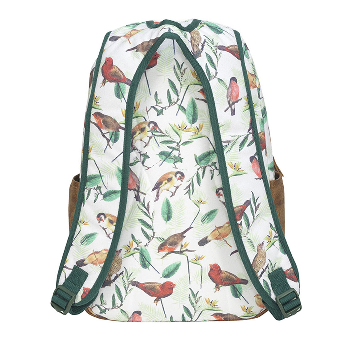 Mochila Escolar Victory Pajaros y Flores Xtrem Abc