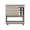 Bar TuHome Bi Color Ceniza Wengue 1 Puerta
