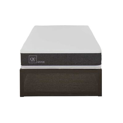 Imagen 1 del producto Cama Europea CIC Iron Smart 1,5 Plazas Ortopedic + Faldón