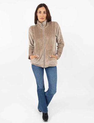 Imagen 2 del producto Polerón Mujer Portman Club Beige, Camel, Denim, Negro, Rosado