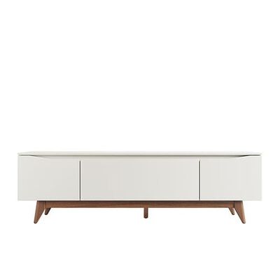 Rack TV Decocasa Flyn Hasta 75" Blanco