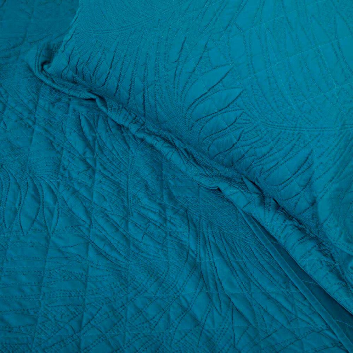 Quilt Doral 1,5 Plazas Azul Marino Bubbly