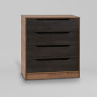 Cómoda Espresso 4 Cajones