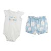 Conjunto Body+Short Beb&eacute; Chess Baby